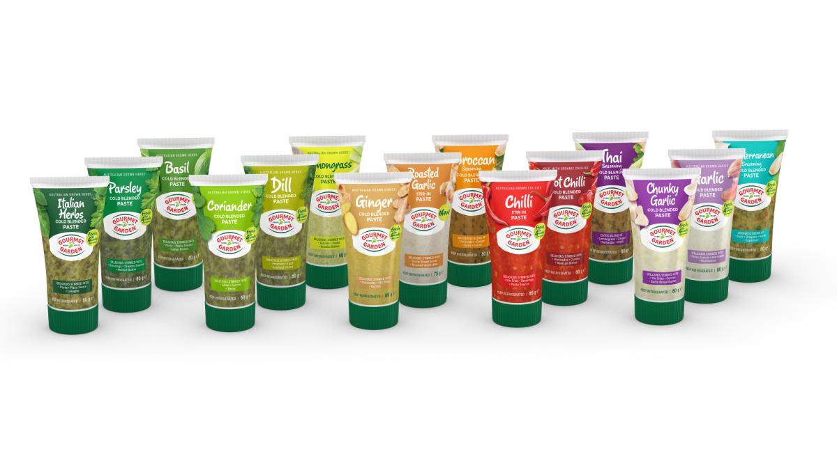 Gourmet Garden Cold Blended Paste Tubes