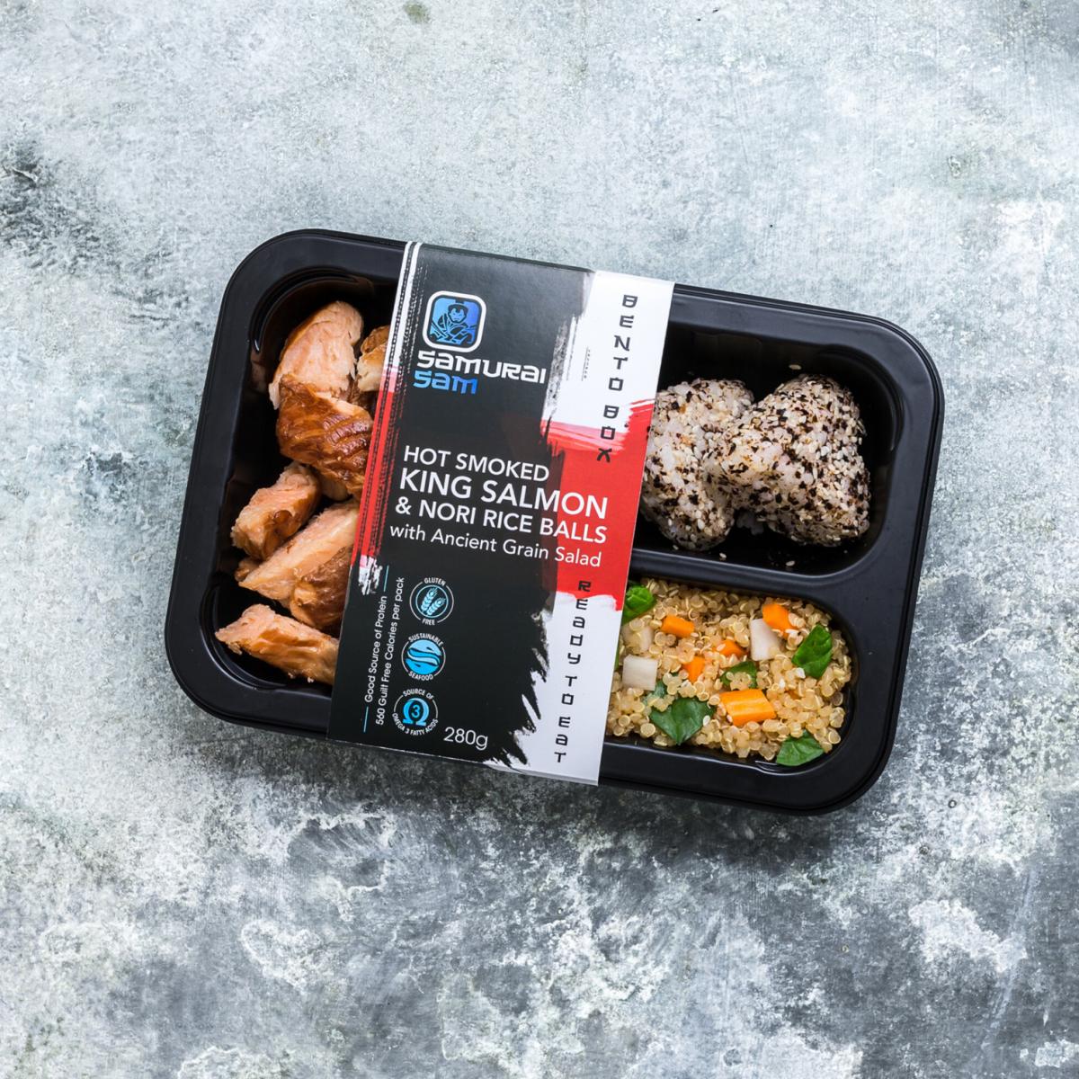 Samurai Sam King Salmon & Nori Rice Balls